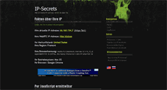 Desktop Screenshot of ip-secrets.info