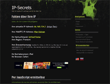 Tablet Screenshot of ip-secrets.info